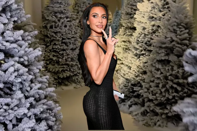 Kim Kardashian's Extravagant Christmas Decorations: A Winter Wonderland ...